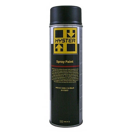 BLACK PAINT AEROSOL 500ML