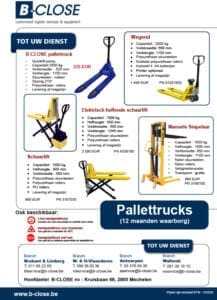 Pallettrucks 1225